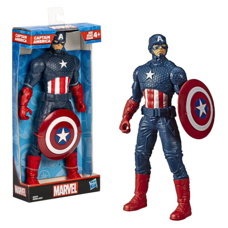 Captain America 9.5 inch Action Figure Toy | Comics-Inspired MARVEL Avengers for above 4 years age