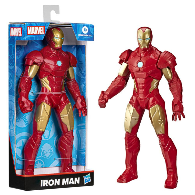 Iron Man Action Figure | Marvel Mighty Series | 9.5 Inch Super Hero Toy for Kids 4 and Up