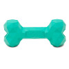 Green Bone Dog Toy | Gentle on Teeth & Gums | 100% Rubber