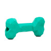 Green Bone Dog Toy | Gentle on Teeth & Gums | 100% Rubber