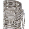 Set of 40 Bangles Set for Women | Oxidised Silver Plated Jewellery | Latest Traditional Bangle