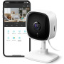 TP-Link Tapo C100 1080P Indoor CCTV Security Camera for Baby & Dog Monitor | Cam with Motion Detection, 2-Way Audio Siren, Night Vision, Cloud & SD Card | Alexa & Google Support