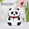 Multicolor LED Panda Night Light Lamp | Soft Silicone | 7 Color Change Lamp for Boys