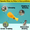 Dog Squeaky Chicken Leg Rubber Toy | Pet Toys for Puppies, Cats