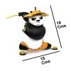 Kung Fu Panda Action Figure | Cartoon Character Panda Bear | Multicolor PVC Figurine