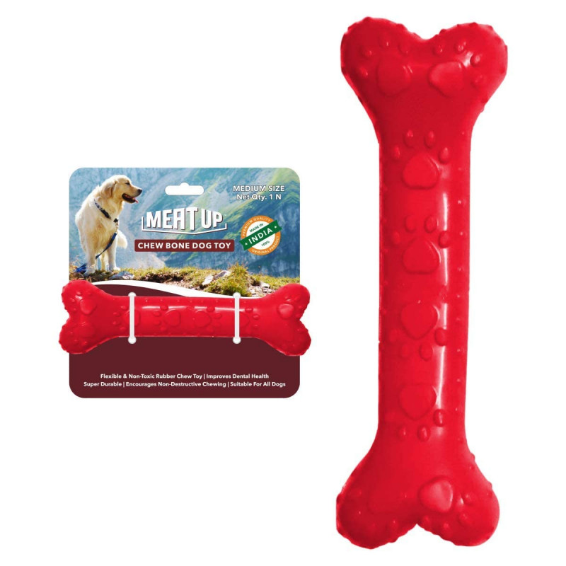 Rubber Dog Toy | Puppy Teething Toy - Medium, 12.7 cm