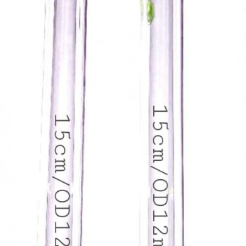 Newzenx 6" Oil Burner Smoking Rose Pipe | 2 Pcs Combo | 12mm/Tube | Pouch & Pipe Cleaner