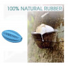 Rubber Dog Teething Toy - Rugby Ball for Labrador, Golden Retriever