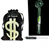 Newzenx Hulk Logo Oil Crystal Pipe 7 Inch | 19mm/18cm/3mm Glass