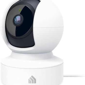 TP-Link 2K+ Indoor Wired Security CCTV Camera | Pan/Tilt | Pet & Baby Surveillance, Motion Tracking & Alert, 2-Way Audio, Night Vision (KC410S)
