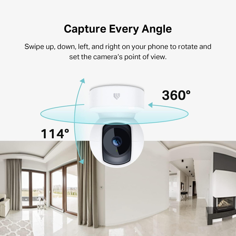 TP-Link 2K+ KC410S CCTV Camera | 2-Way Audio | Night Vision