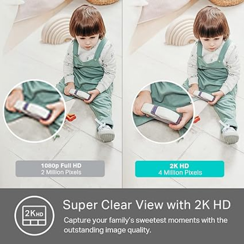 TP-Link KC400 2K+ CCTV Camera | 2-Way Audio | HD Night Vision