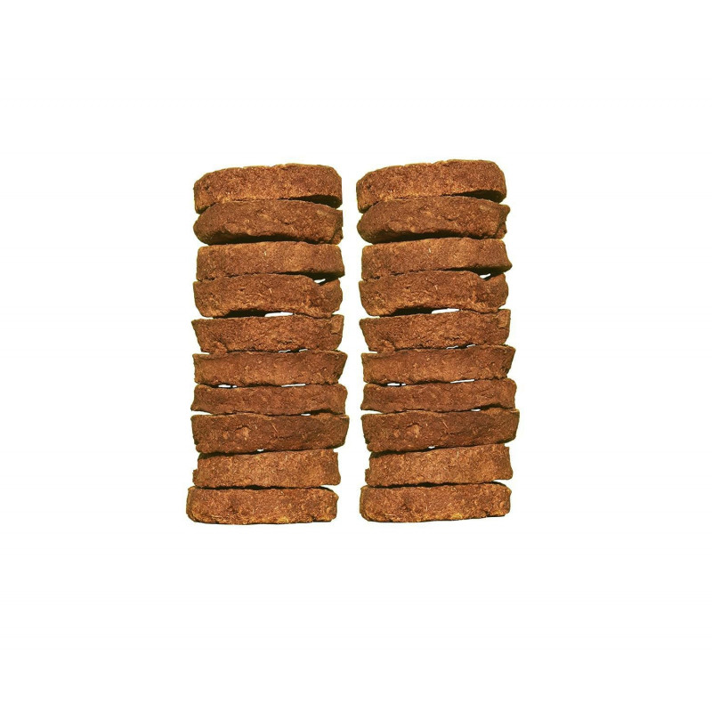 Cow Dung, Gobar ke Upale, kande for Havan, Puja (Pack of 30)