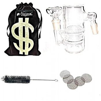 Newzenx Ash Catcher Double Honeycomb for Bong 4.5 Inch | 50mm/11cm