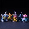 Pokemon Action Figure | Limited Edition Toy for Car Dashboard, Study Table (9cm, Pack of 6)
