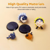 Anime Action Figure Height 6.5 Cm | Assembly Required | PVC Plastic Pack of 2