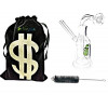 Newzenx Glass Oil Burner Honey Hulk Design Bong | 14mm Joint/5.5"
