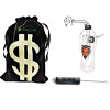 Newzenx Oil Crystal Honey Glass Bong 5.5 Inch | Devil/Hulk/Lady Logo