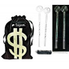 Newzenx Oil Crystal Honey Pipe 6 Inch | 7mm/6 Inch/2 Pcs Combo
