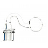 Newzenx Glass Oil Burner Honey Pipe | 12mm/3 Inch Male Connector