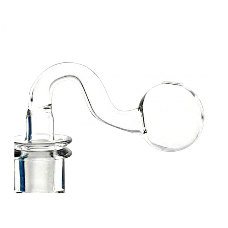 Newzenx Glass Oil Burner Honey Pipe | 12mm/3 Inch Male Connector