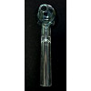 Newzenx 4" 25mm Oil Meth Crystal Pipe Green Bowl | Ash Filter Botton