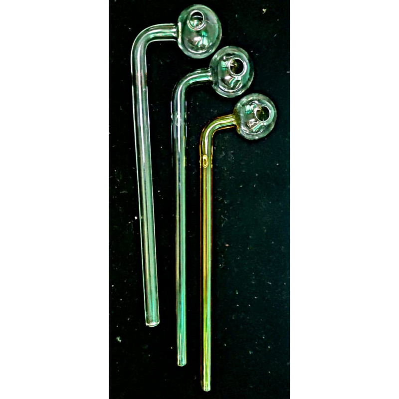 Newzenx Oil Meth Crystal Pipe Combo | 7 Inch/8mm/3 Pcs | 3 Different