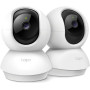 TP-link Tapo C210P2 2K Security Camera Pan & Tilt for Baby Monitor, Dog | Motion Detection, Two-Way Audio, Night Vision, SD Card & Alexa Support (2-Pack)