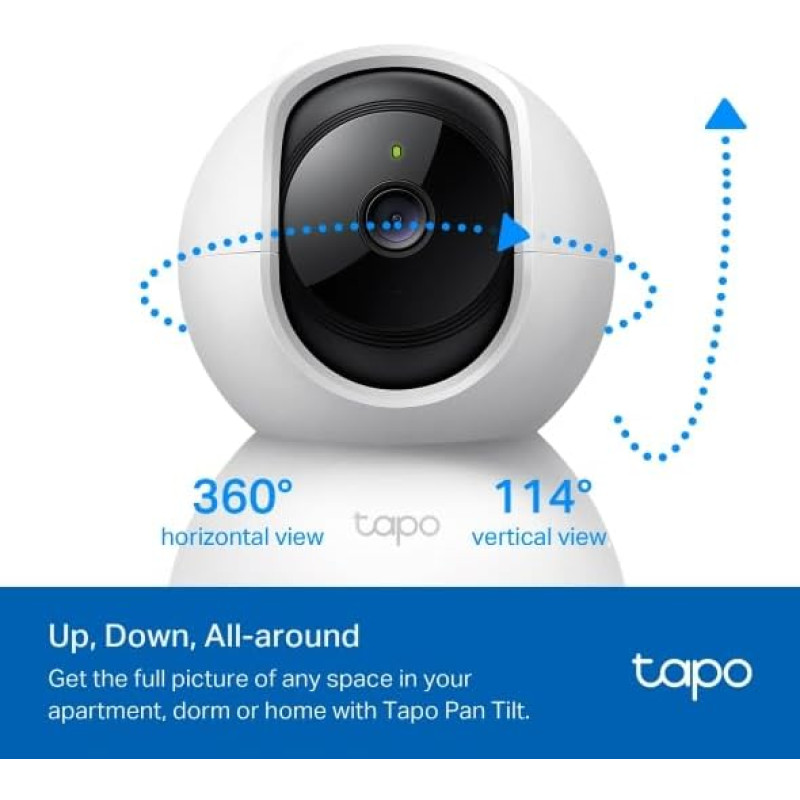 TP-link Tapo C210P2 CCTV Security Camera | 2-Way Talk, Night Vision