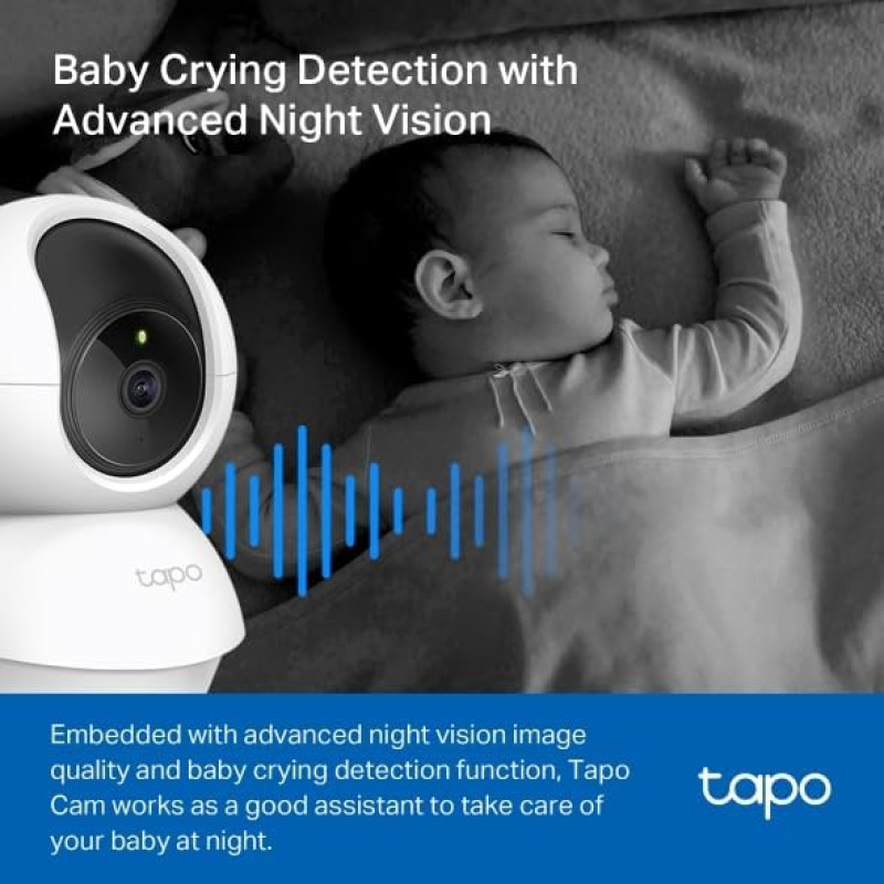 TP-link Tapo C210P2 CCTV Security Camera | 2-Way Talk, Night Vision