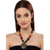 Stylish Traditional Tibetan Pendant Necklace Jewellery Set for Women