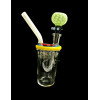 Newzenx Glass Bong | Duffused Cut 5.5 Inch | Oil/Honey/Meth/Weed