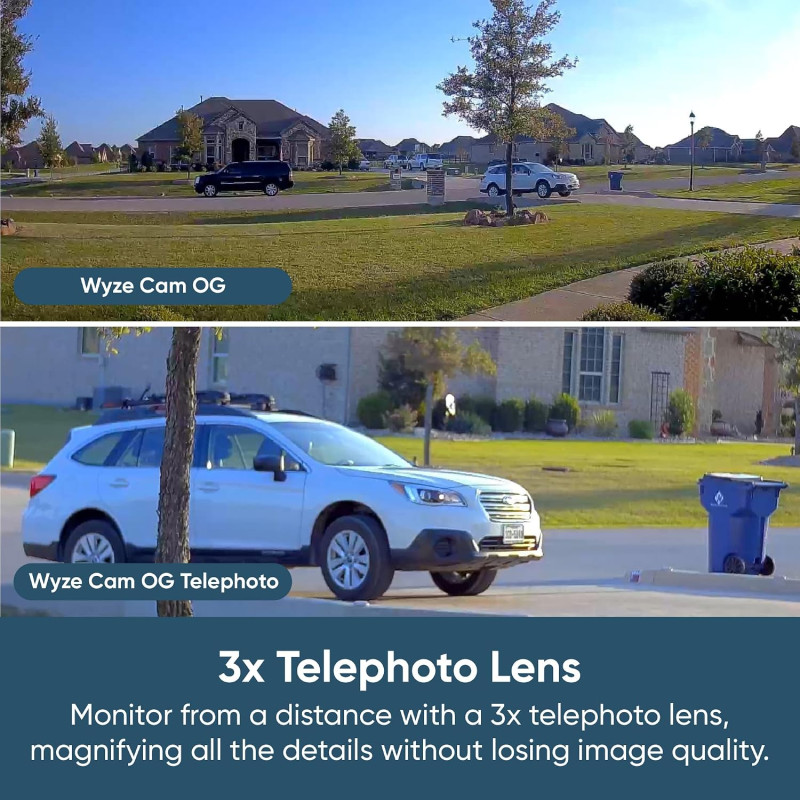 1080p WiFi Security Camera with Color Night Vision | Motion detection