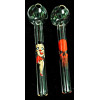 Newzenx 5" Oil Meth Crystal Pipe Combo | 5 Inch/12mm Thick Glass 2 Pcs