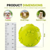 Latex Rubber Squeaky Dog Chew Ball Toy | Claw Ball Fetch Toy