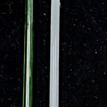 Newzenx Oil Meth Crystal Pipe Combo | 7"/8mm/2 Pieces | 2 Color | Pouch & Pipe Cleaner