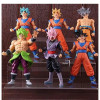 6 Pcs Dragon Ball Z Action Figures | 18 Cm | Anime Goku Toy | Polyvinyl Chloride