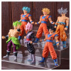6 Pcs Dragon Ball Z Action Figures | 18 Cm | Anime Goku Toy | Polyvinyl Chloride