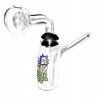 Newzenx Glass Oil Burner Meth/Honey Crystal Bong 3 Inch