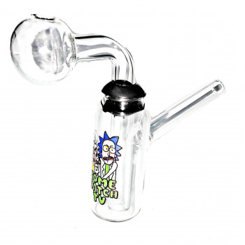 Newzenx Glass Oil Burner Meth/Honey Crystal Bong 3 Inch Included Pouch & Accessories