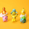 Pokimon Action Figure | Miniature Toy Doll | 10 cm Special Edition (Pack of 6)