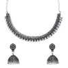 Paradise Jewels Oxidised silver Jewellery set for woman and girls | Stylish Necklace