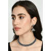 Paradise Jewels Oxidised silver Jewellery set for woman and girls | Stylish Necklace
