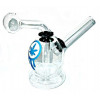 Newzenx Oil Meth Crystal Bong 3.5 Inch | Velvet Pouch & Pipe Cleaner