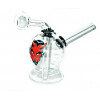 Newzenx Oil Meth Crystal 3.5 Inch Skull/Devil Bong