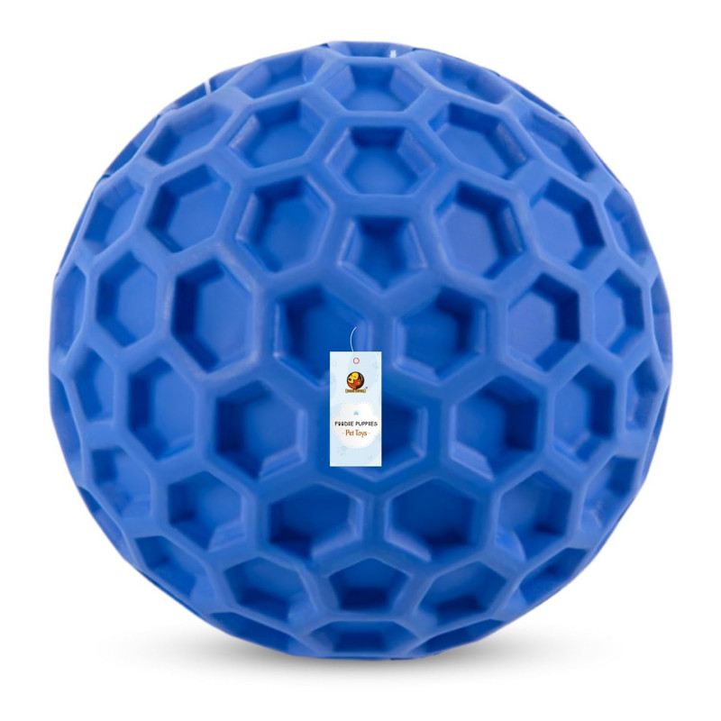 Pet Squeaky Dog Chew Ball Toy | Rubber Golf Ball Chewers Toy