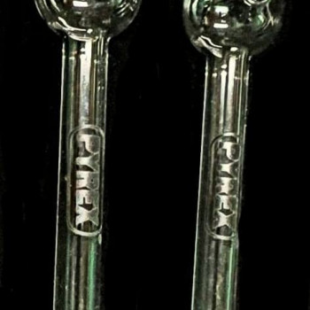 Newzenx Oil Meth Crystal Pipe | 7mm/4 Inch/4 Pcs Pyrex Printed Glass Combo