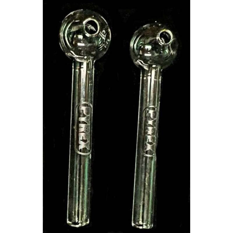 Newzenx Oil Meth Crystal Pipe | 7mm/4"/4 Pcs Pyrex Printed Glass Combo