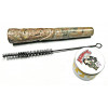 Newzenx 6" Stone Carved Hookah Chillum | Handcrafted | Herb Crusher