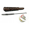 Newzenx Handcrafted Hookah Chillum | Rosewood Sadhu Baba - 6 Inch